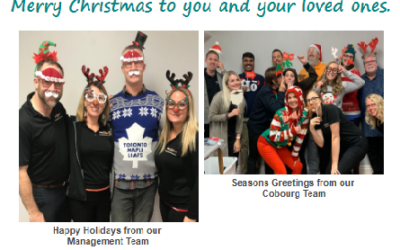 Dec 2019 Newsletter – Season’s Greetings & Tips for Getting Anxiety Out of the Body