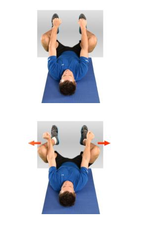 Person doing Adductor Stretch off Wall
