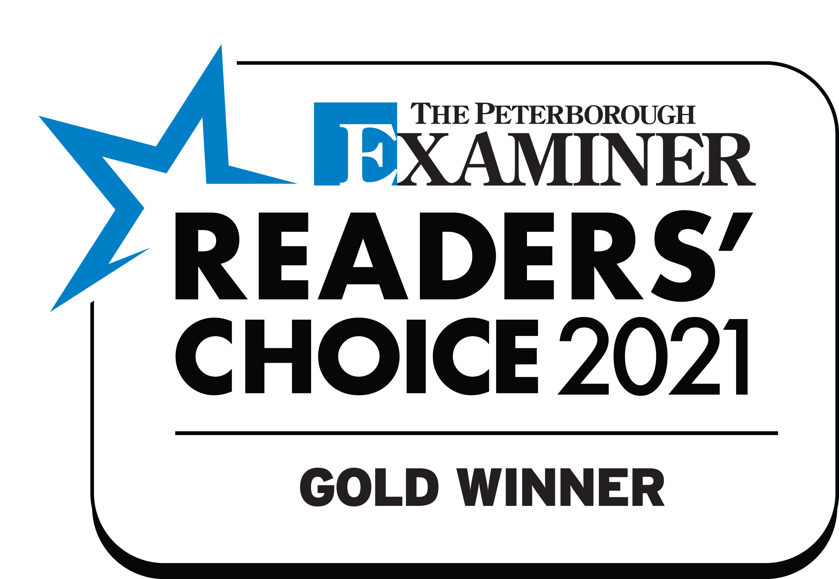 Best Foot Care Specialist Peterborough readers choice award 2021 badge