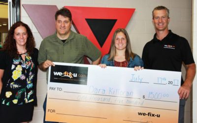 We-Fix-U Health Care Scholarship 2017 Award Presented