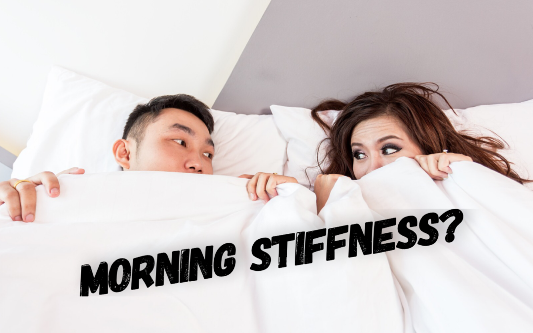 My Husband wakes up with morning stiffness. What can be done for Arthritis?