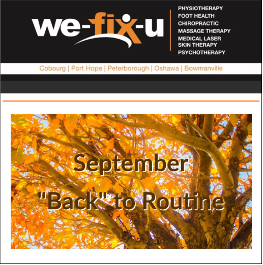 Sep 2019 Newsletter – All of Your Wellness Needs Under One Roof